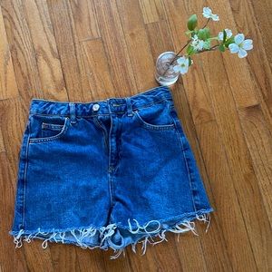 TopShop moto mom short